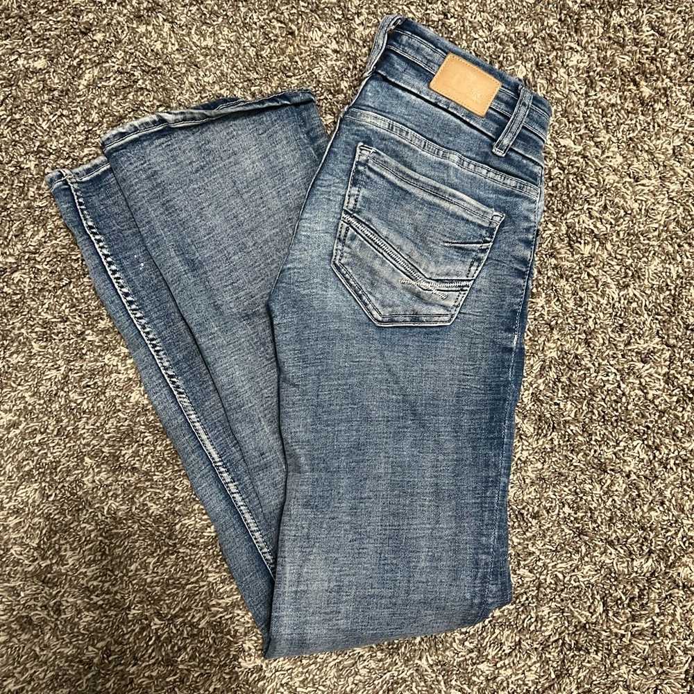 BKE Women’s Light Blue Boot Cut Jeans